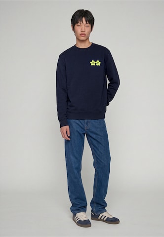 EDWIN Sweatshirt 'Sakura' in Blau