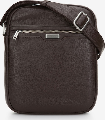 Wittchen Crossbody Bag in Brown: front