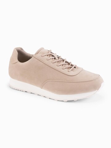 Ombre Sneaker in Beige