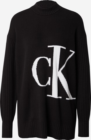 Calvin Klein Jeans Πουλόβερ σε μαύρο: μπροστά