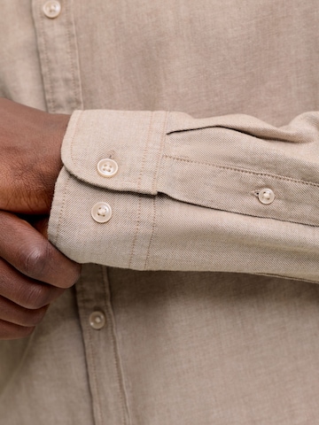 Coupe regular Chemise JACK & JONES en beige
