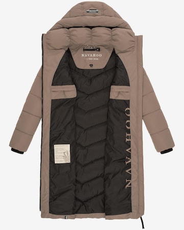 NAVAHOO - Abrigo de invierno 'Sahnekatzii XIV' en marrón