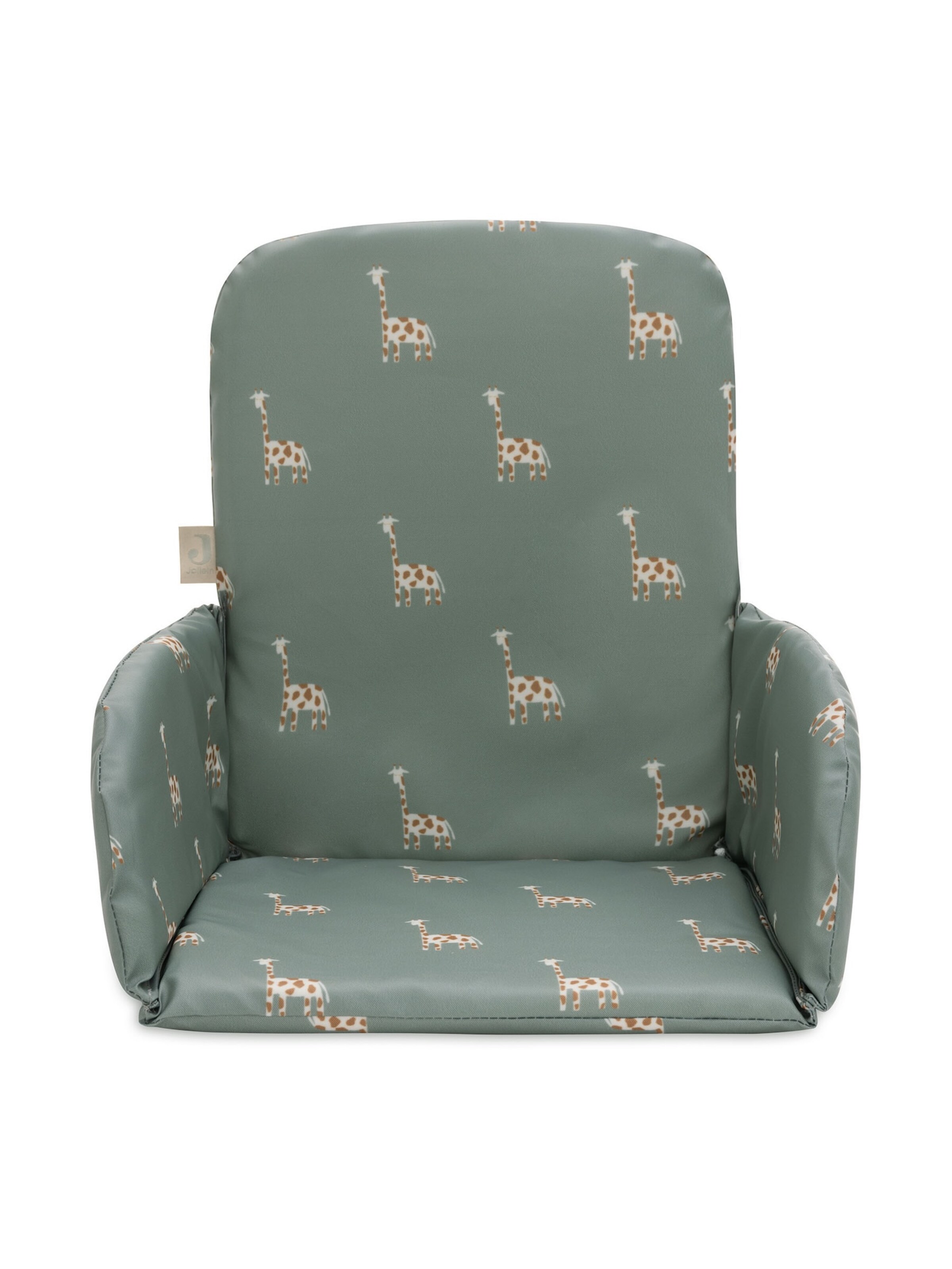 Jollein Zitkussens 'Jungle Jambo' in Grijs: voorkant