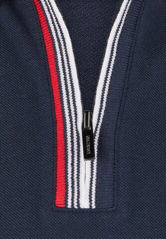 T-Shirt 'Pique' HECHTER PARIS en bleu