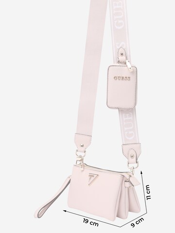 GUESS Umhängetasche 'LATONA MINI' in Pink