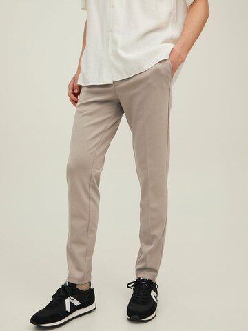 JACK & JONES Regular Chino Pants 'MARCO' in Beige: front