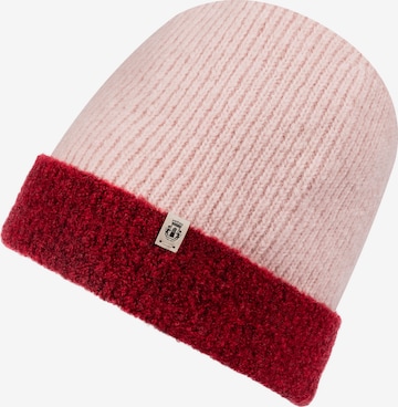 Roeckl Beanie ' Funhouse ' in Pink: front
