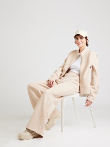 EA7 Emporio Armani Sweat jacket in Beige