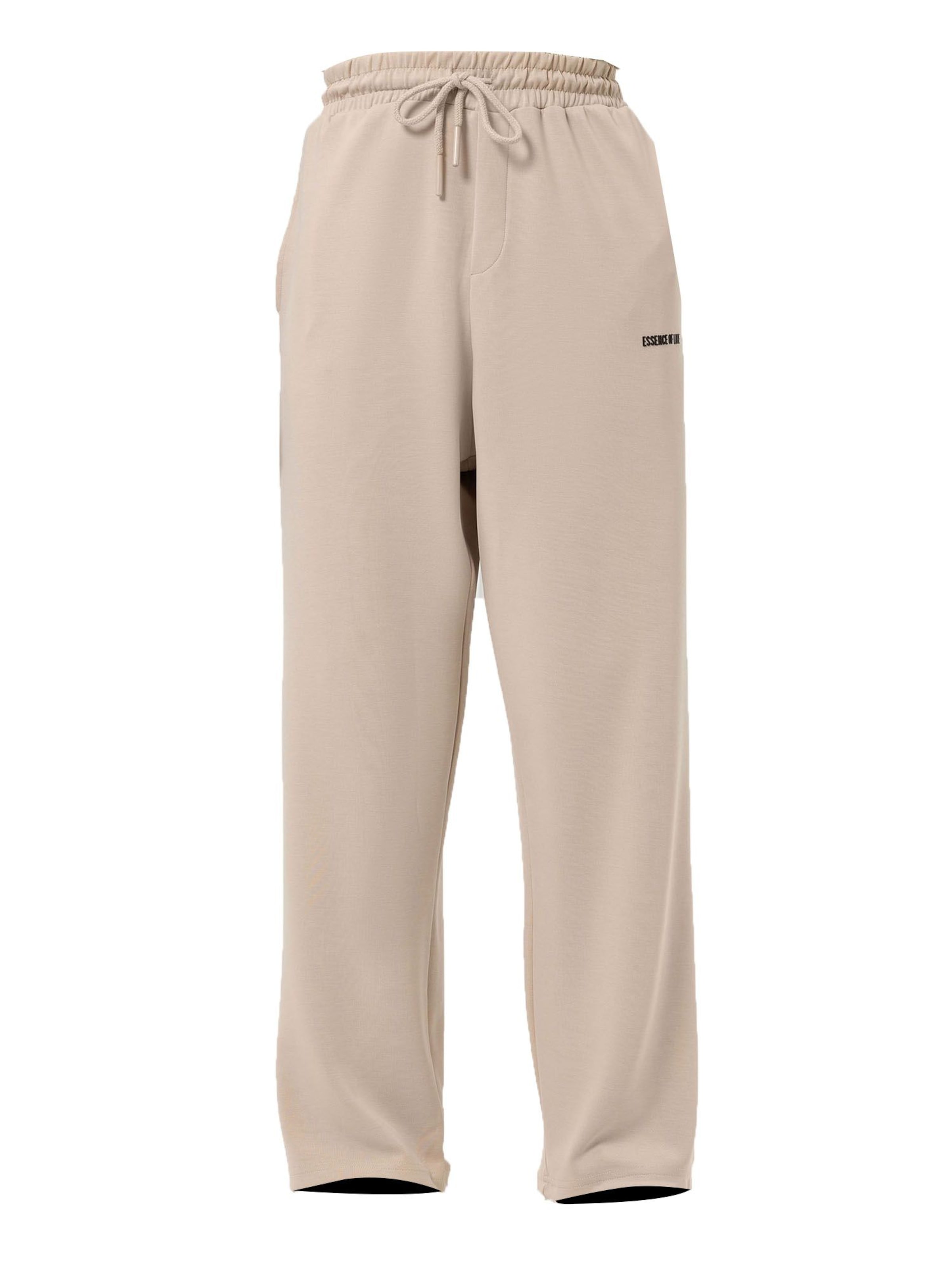 VAMOS CLO Loosefit Παντελόνι σε μπεζ: μπροστά