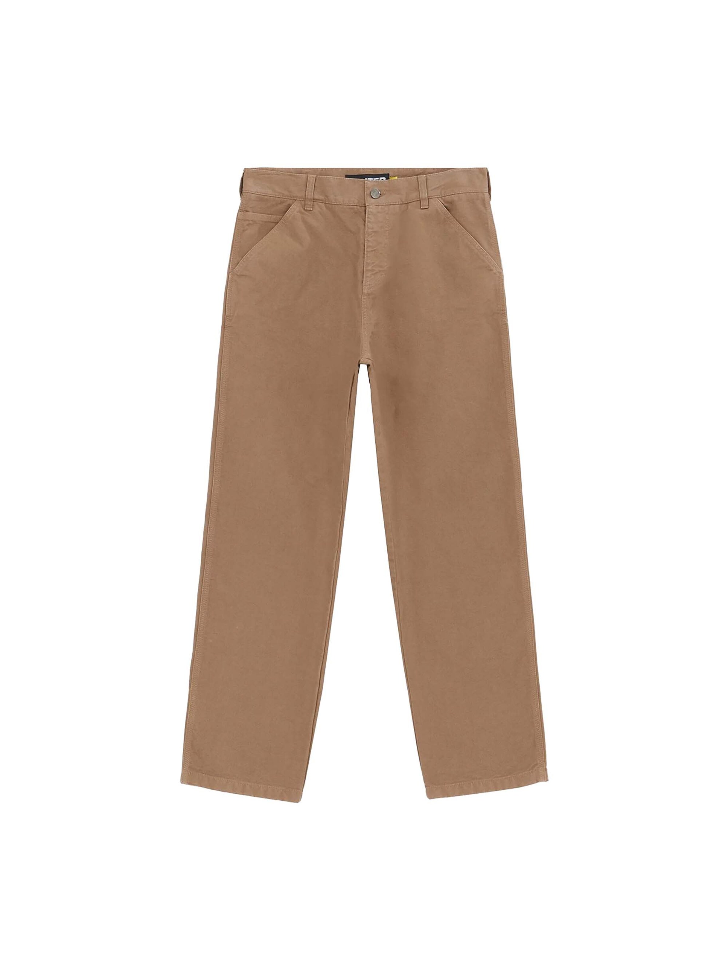 IUTER Regular Broek in Bruin: voorkant