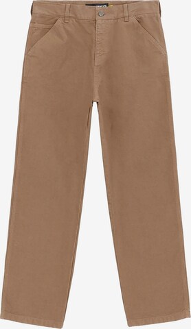 IUTER Regular Broek in Bruin: voorkant