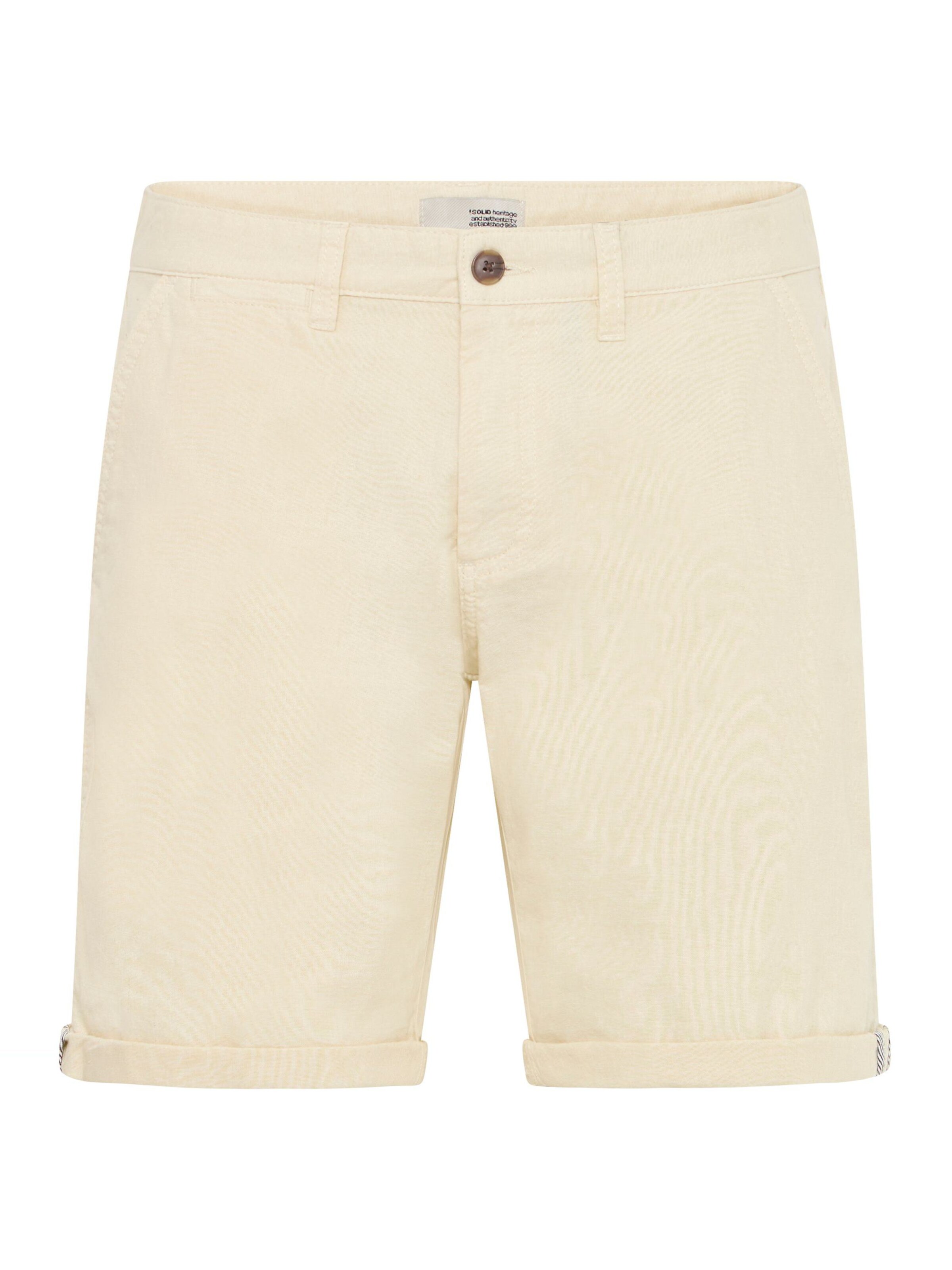 !Solid Broek 'Loras' in Beige: voorkant