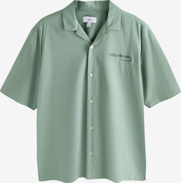 Next Regular fit Button Up Shirt in Green: front