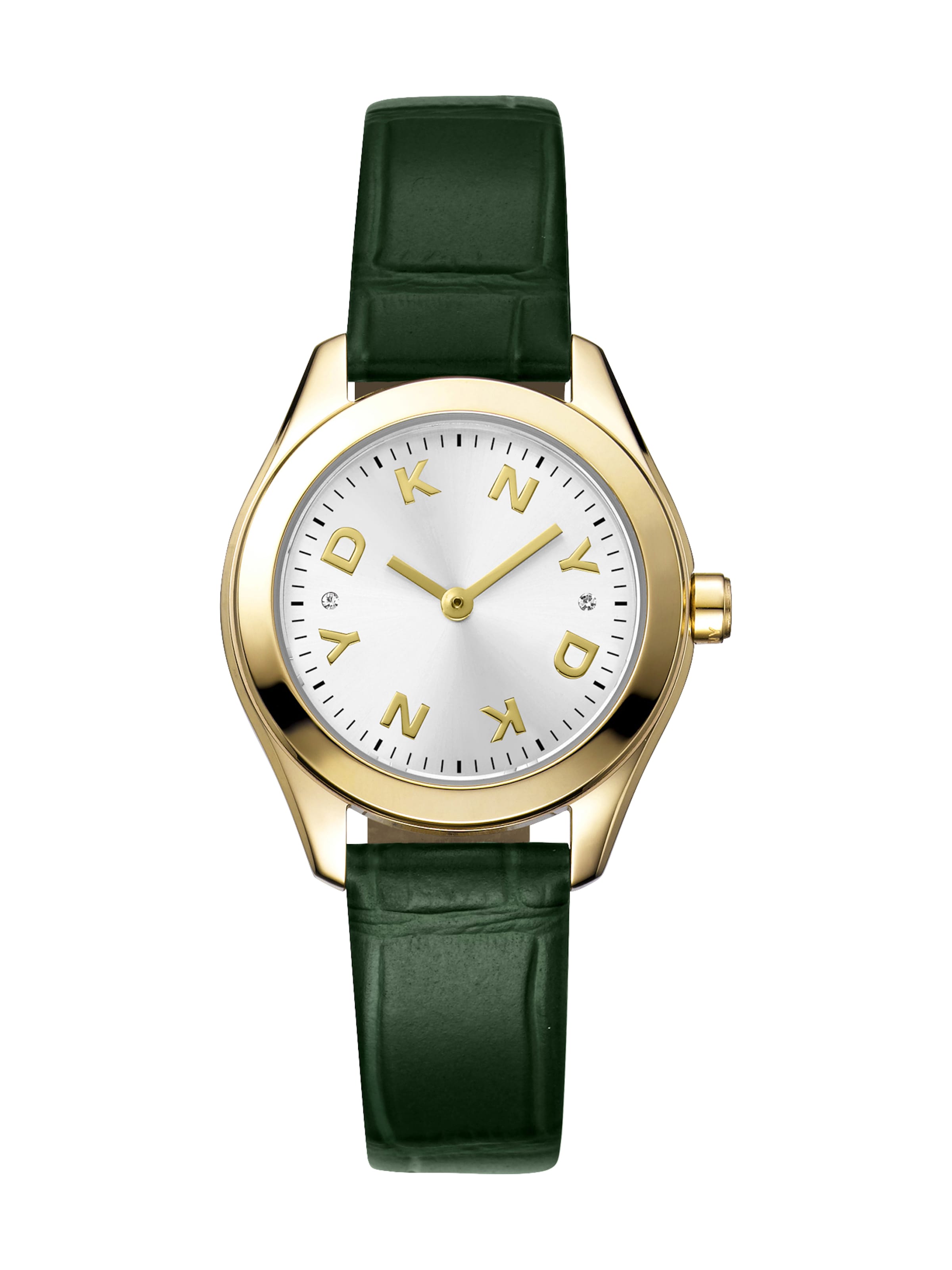 DKNY Analog Watch 'Astoria' in Green: front
