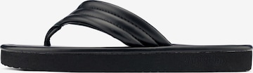 FLIP*FLOP T-Bar Sandals in Black: front