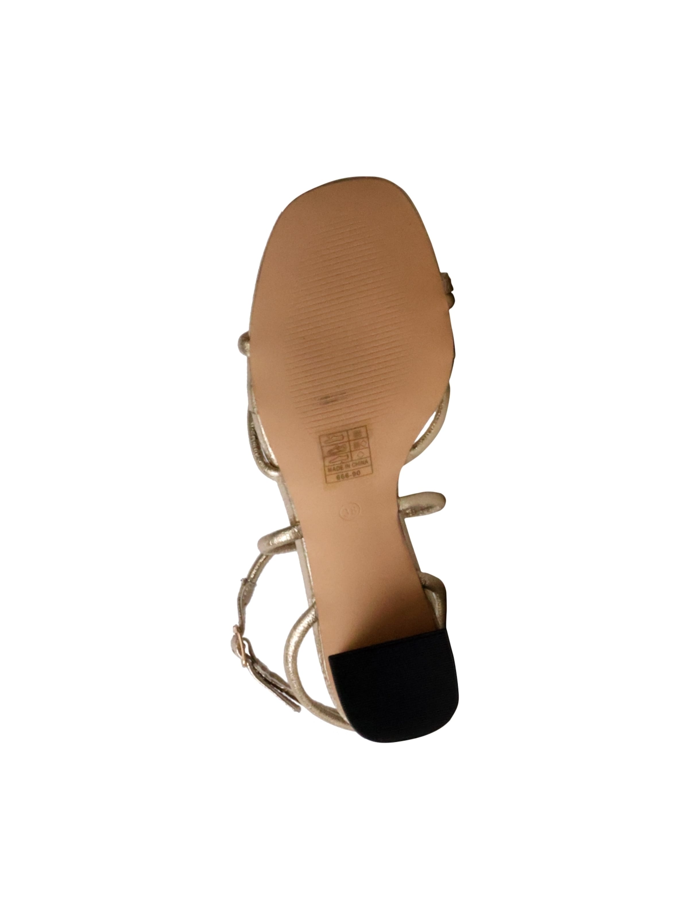 Super Mode Sandale 'Joalice-Sandalen mit Absatz' in Gold