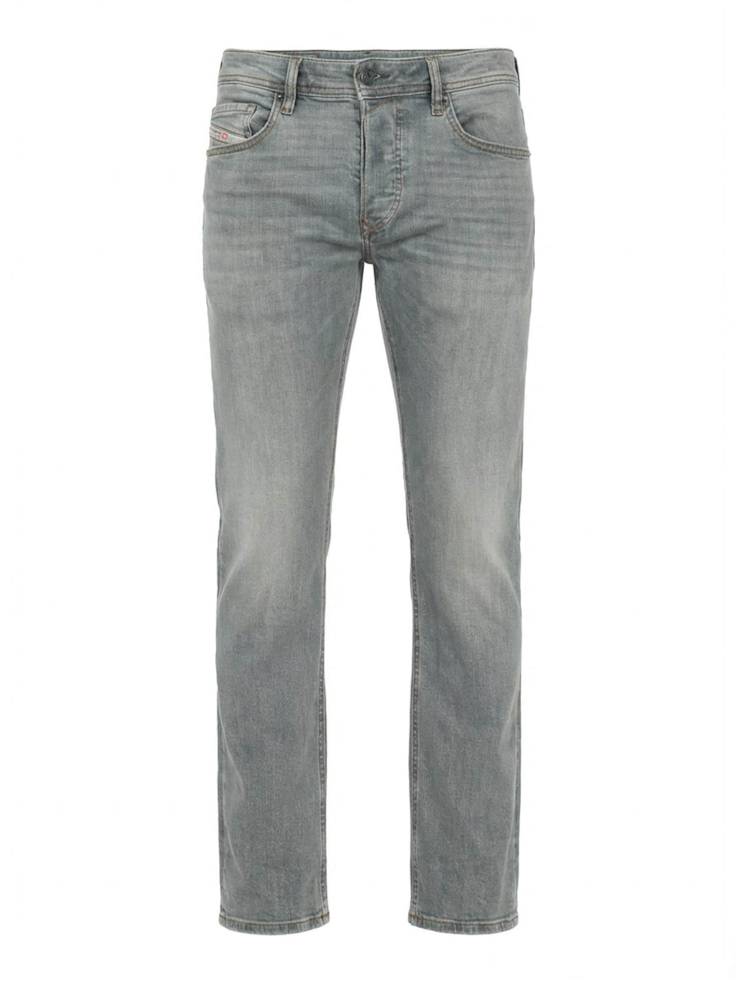 DIESEL Jeans 'Straight SAFADO-X' in de kleur Grijs, Productweergave