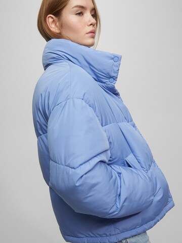 Pull&Bear Between-Season Jacket in Blue