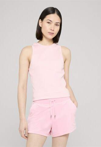 Juicy Couture - Top 'Beckham' en rosa: frente
