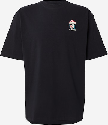 Kaotiko Koszulka 'AFTER WORK' w kolorze czarny: przód