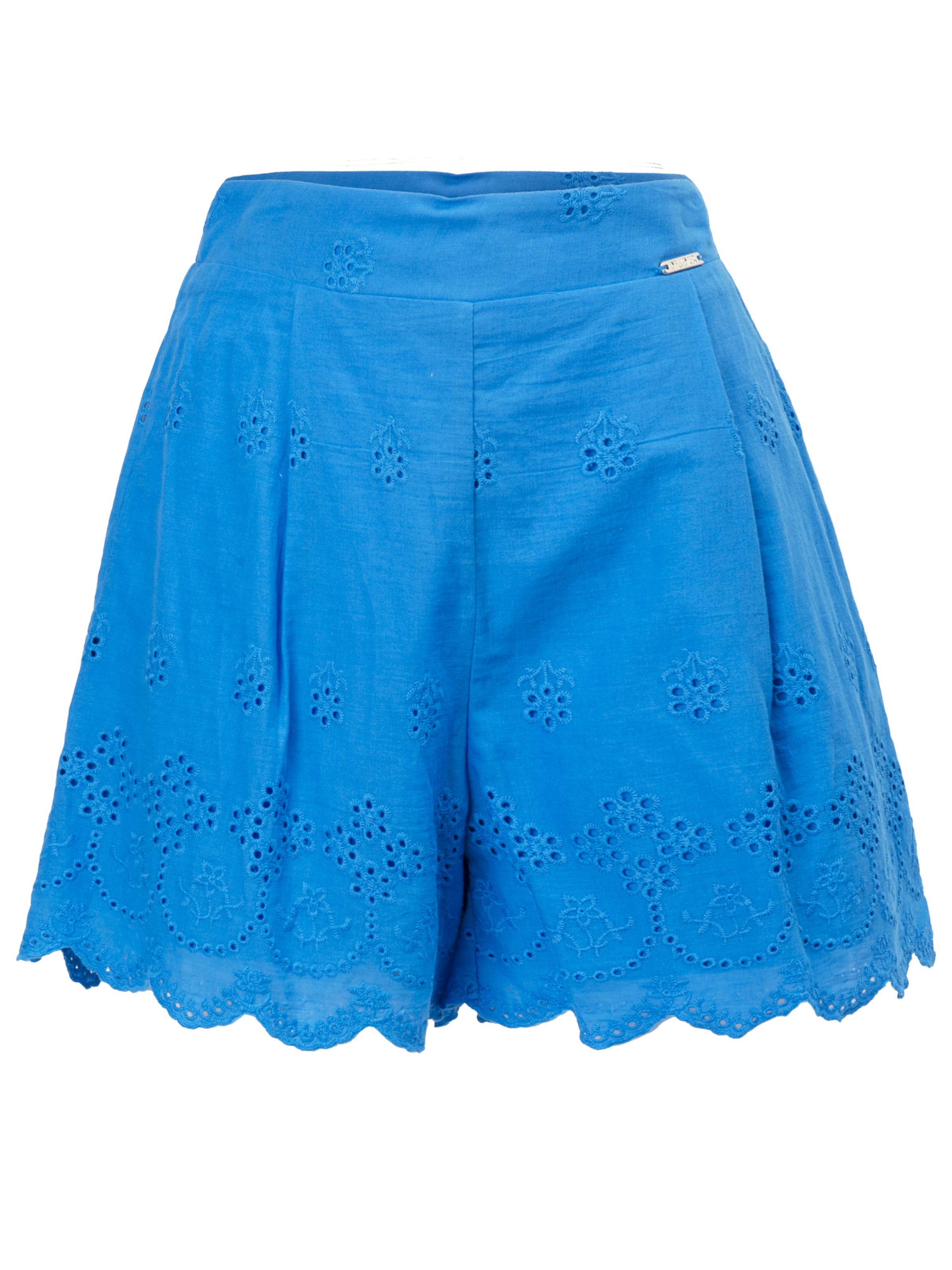 Kelnės 'Broderie' iš Influencer, spalva – azuro spalva, Prekių apžvalga