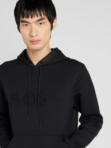 BOSS Sweatshirt 'Soody' in Black