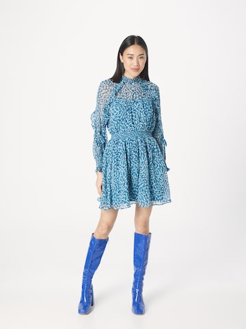 FRENCH CONNECTION Shirt Dress in Blue: front