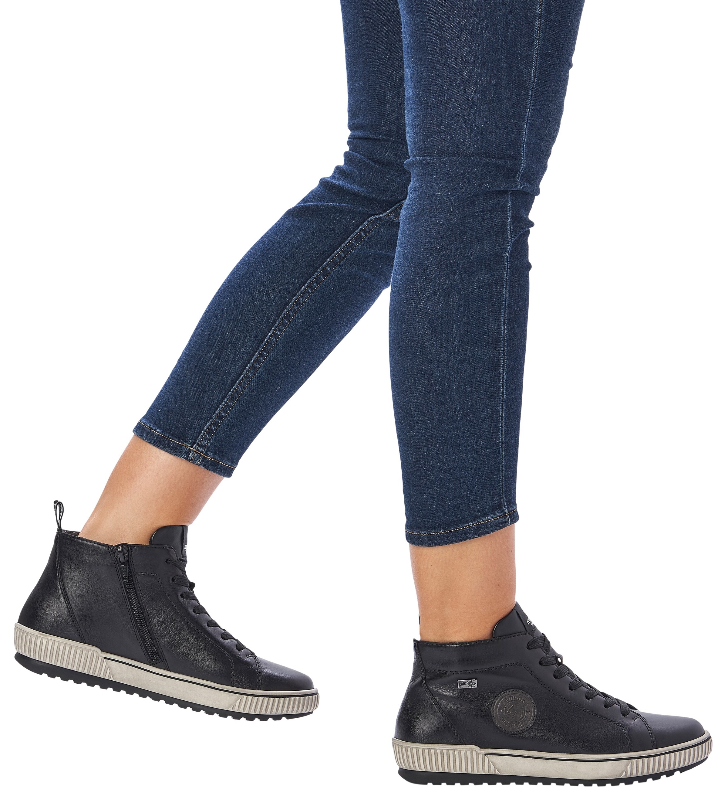 Baskets hautes REMONTE en noir