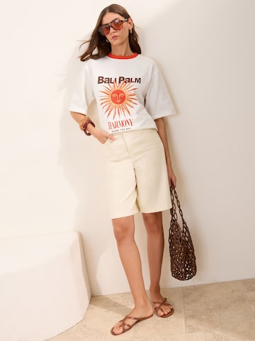 T-shirt Friends Like These en beige