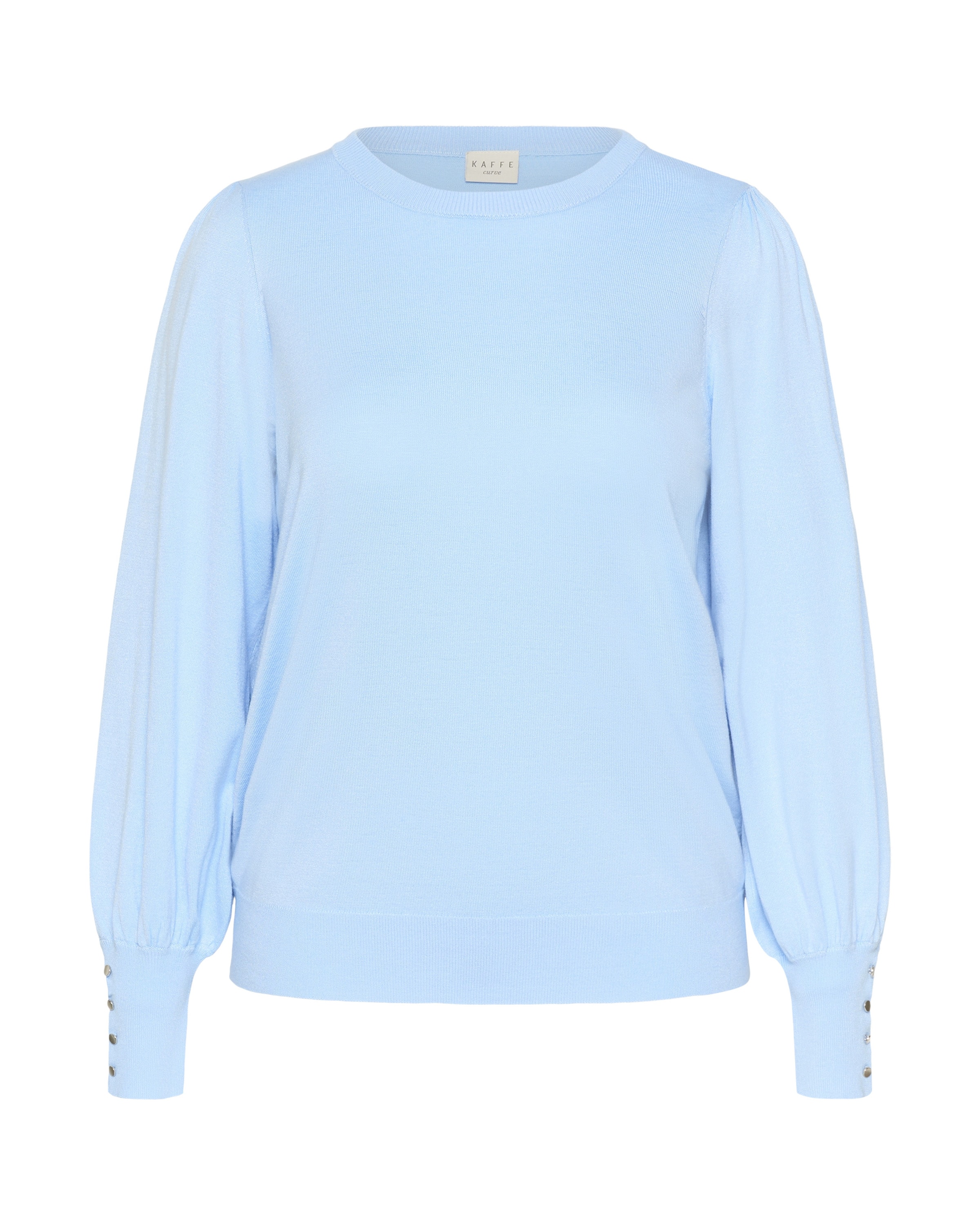 KAFFE CURVE Sweater 'KClizzy' in Blue: front