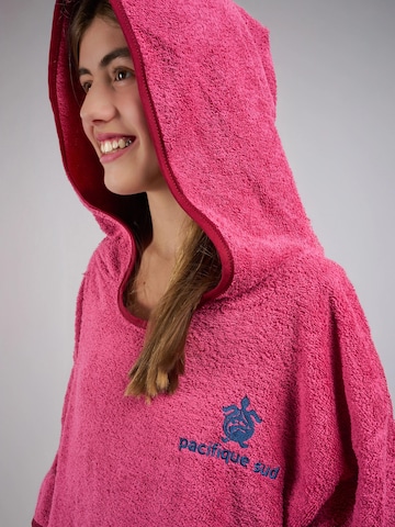 Pacifique Sud - Albornoz 'Poncho Surf' en rosa