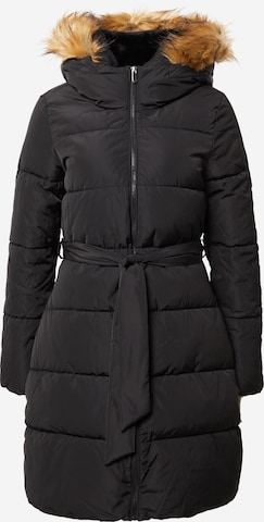 Lindex Winter Coat in Black: front