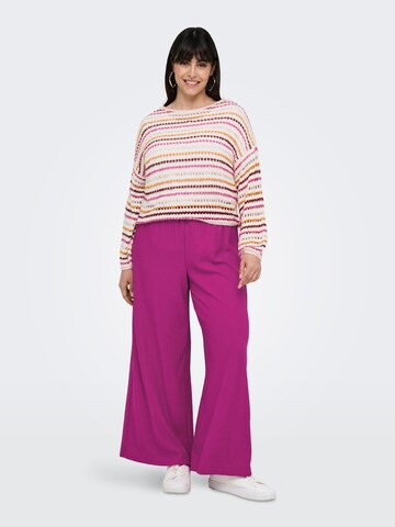 Pull-over ONLY Carmakoma en blanc