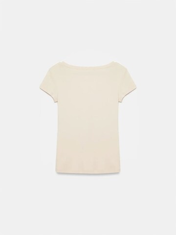 T-shirt Dilvin en beige