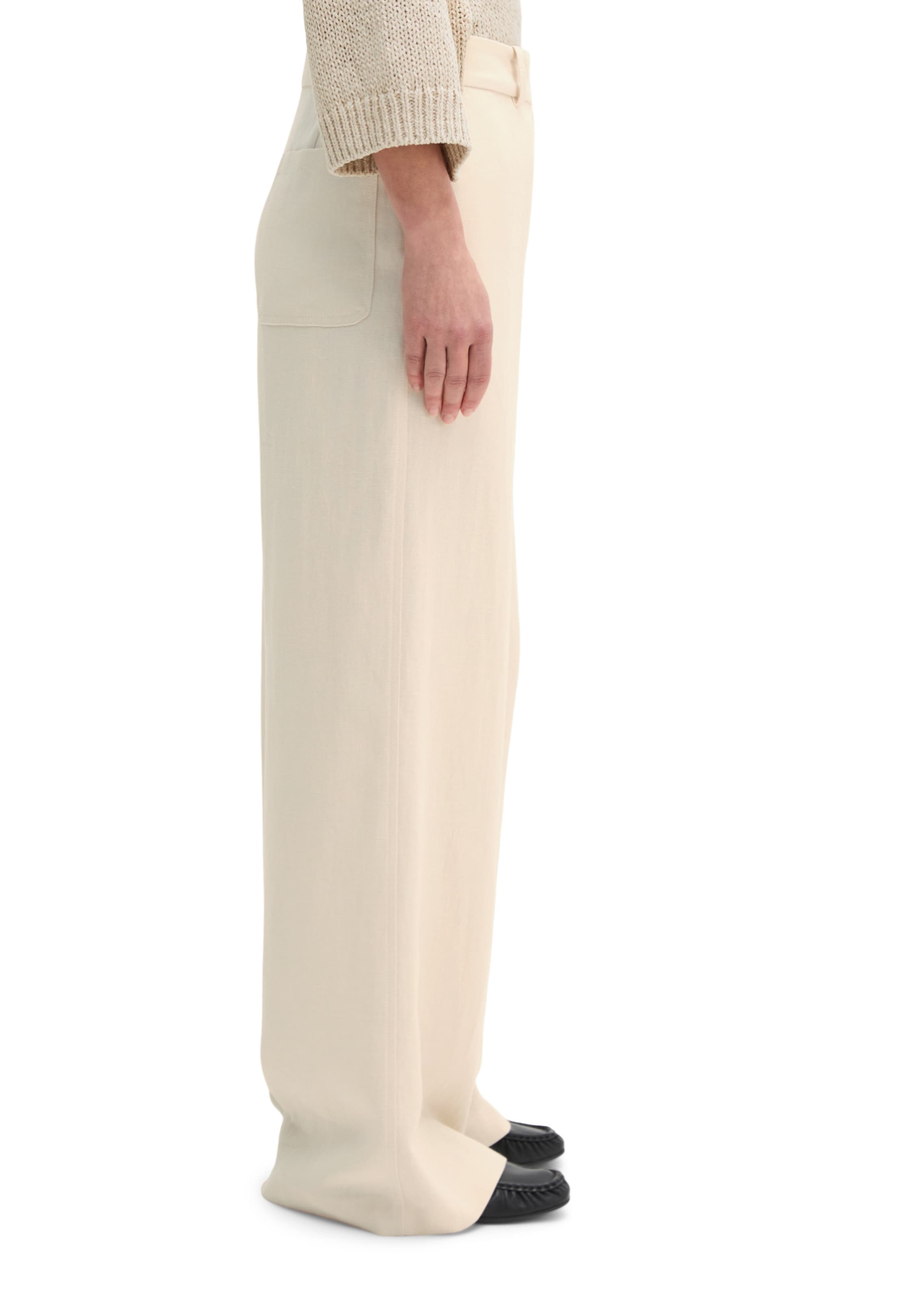 Marc O'Polo Loosefit Broek in Beige