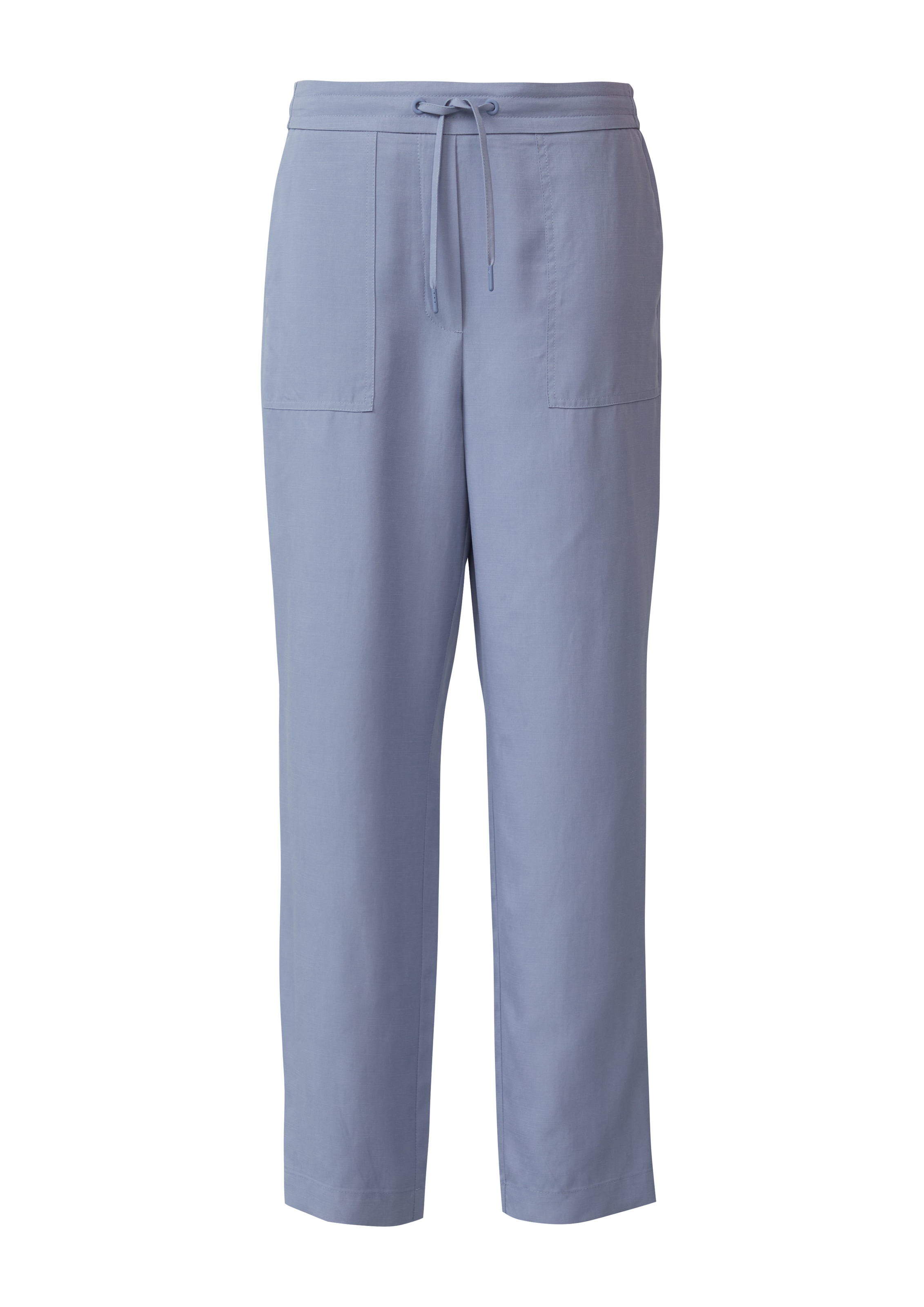 Pantalon comma casual identity en bleu : devant