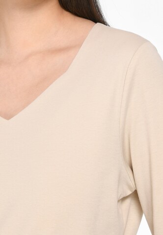 T-shirt Peter Hahn en beige