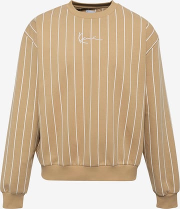 Karl Kani Sweatshirt i beige: forside