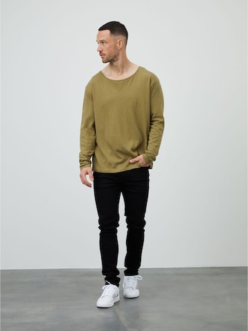 DAN FOX APPAREL Bluser & t-shirts 'Lino' i grøn