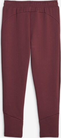 Regular Pantalon de sport PUMA en rouge