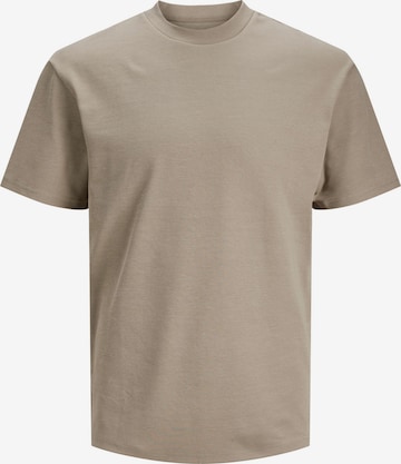 JACK & JONES Shirt 'SANCHEZ' in Bruin: voorkant