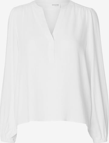 Camicia da donna di SELECTED FEMME in bianco: frontale