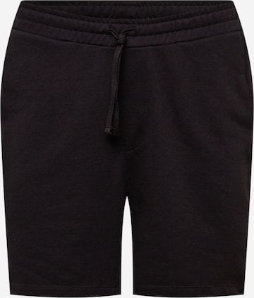 ABOUT YOU Regular Pants 'Jannik' in Black: front