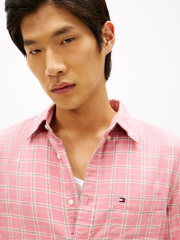 TOMMY HILFIGER Regular fit Overhemd in Roze