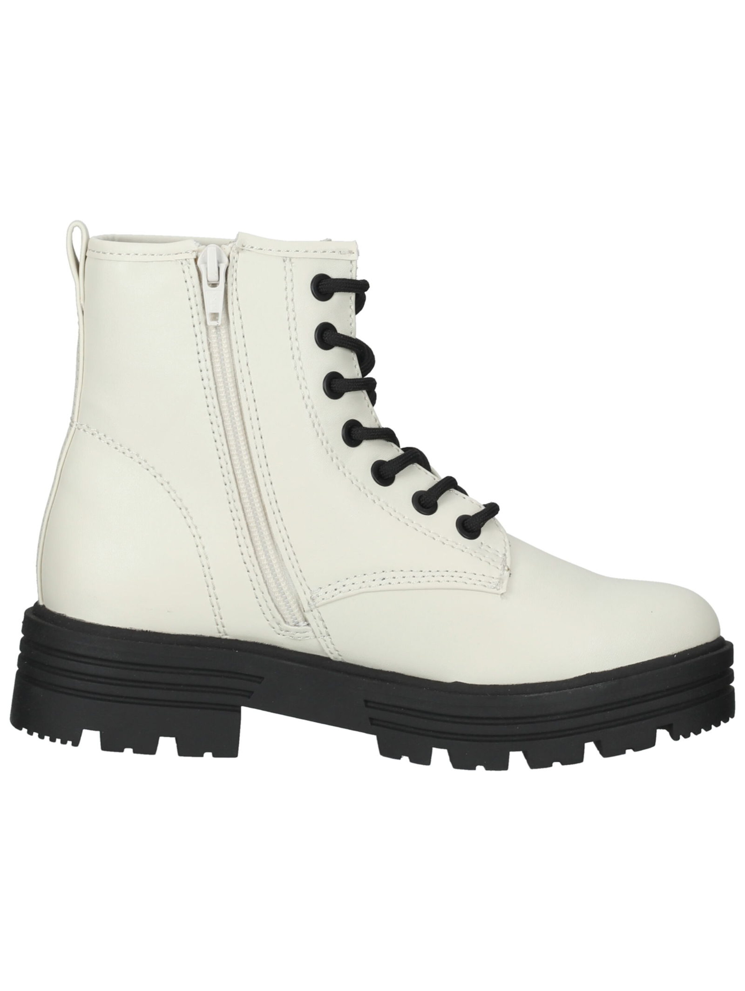s.Oliver Lace-up bootie in White