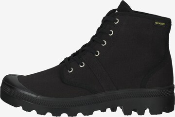 Bottines à lacets Palladium en noir