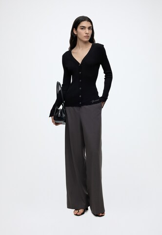 GUESS Gebreid vest 'Ellie' in Zwart