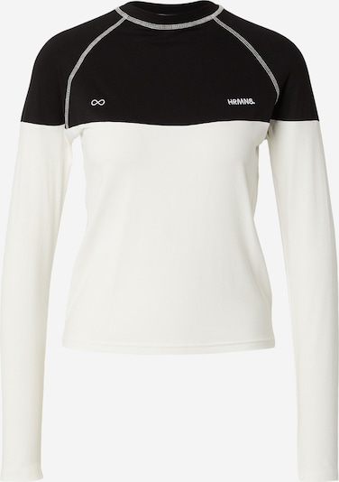 HRMN8 Tehnička sportska majica u crna / bijela, Pregled proizvoda