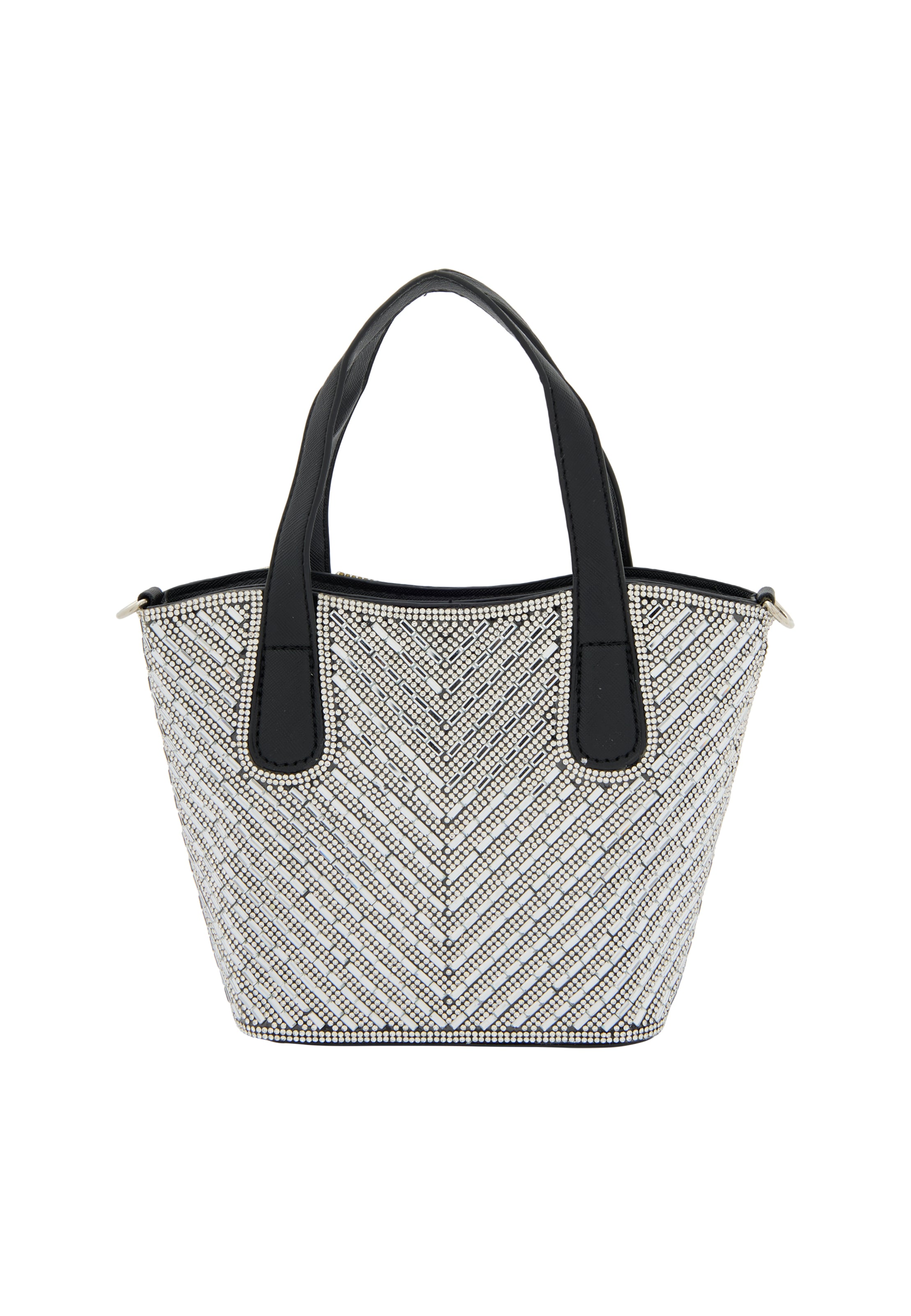 faina Handtas in Zwart: voorkant