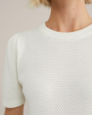 Pull-over WE Fashion en blanc